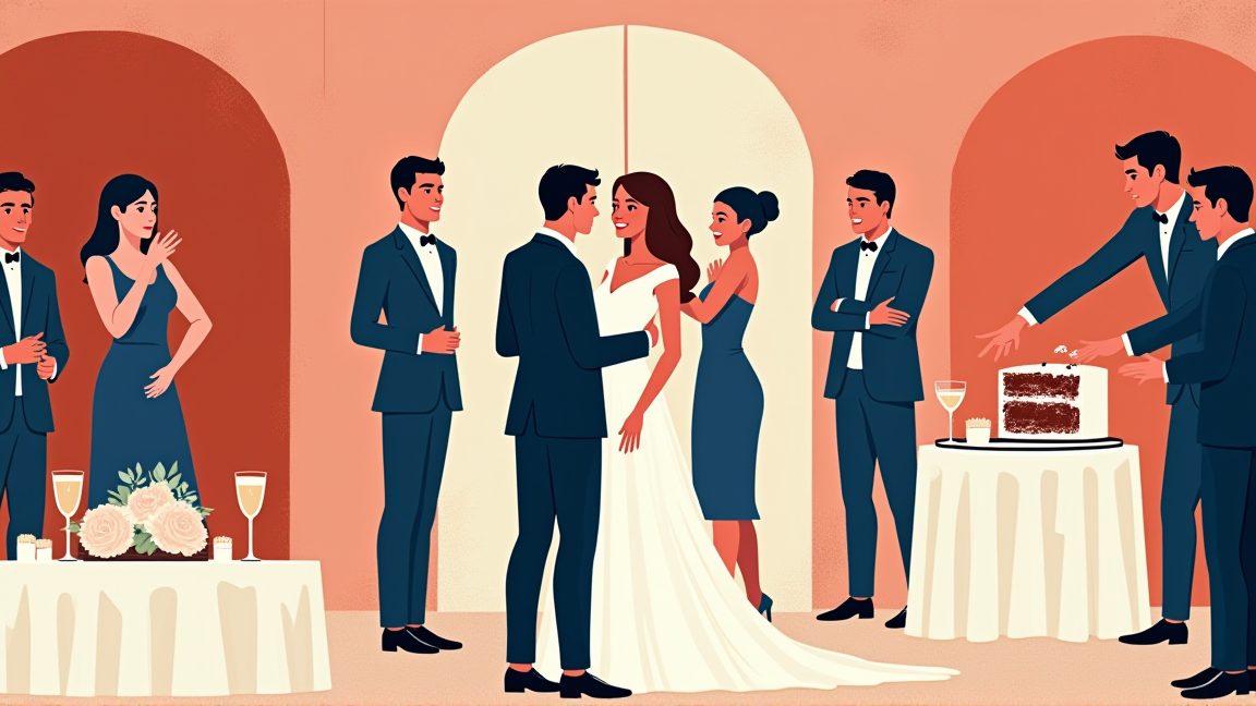 【破綻フラグ全開】結婚式で参列者が悟った「これ続かないな」の瞬間｜海外の反応