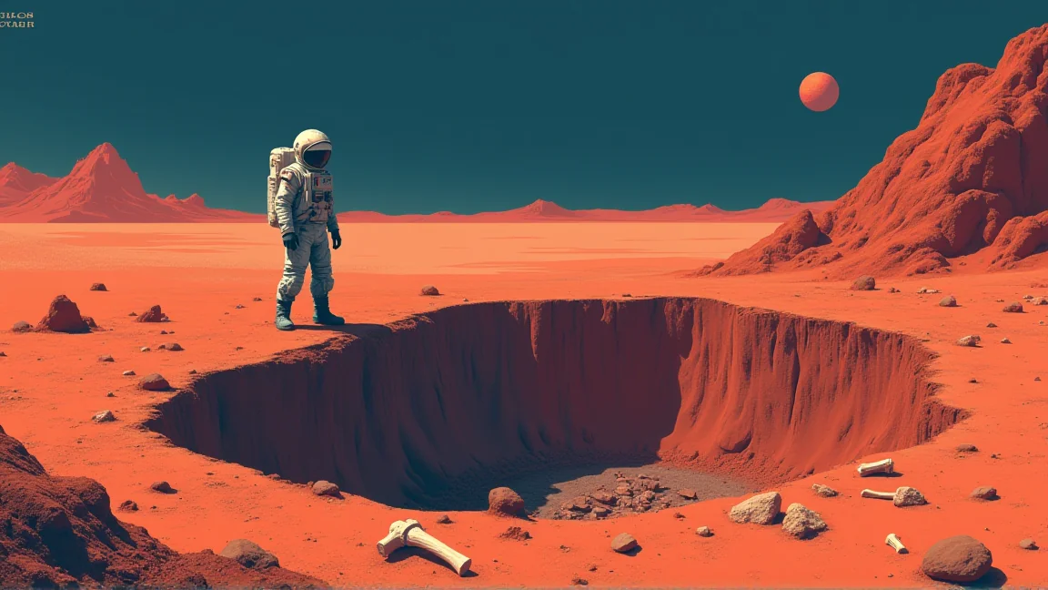 海外「次の惑星には近づくな、奴らは殺し合う」火星で解読された警告文の正体は…？