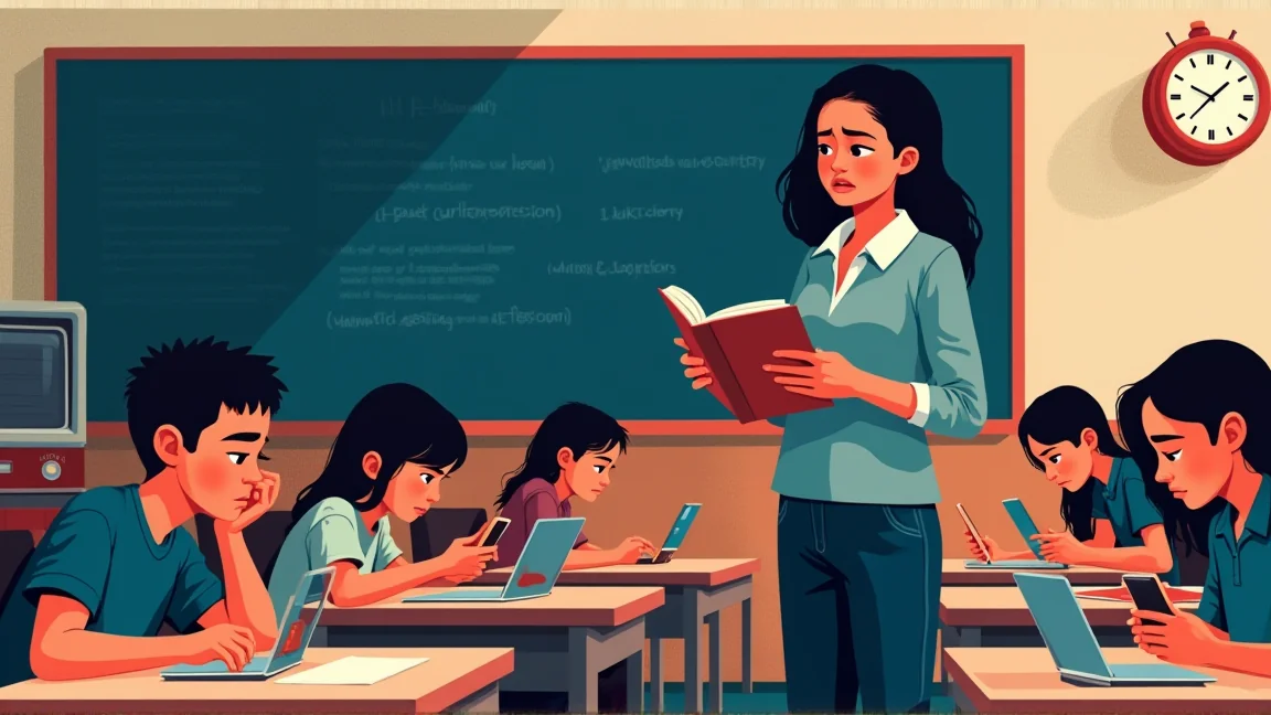 海外「発表中に高校3年生が『thought』を読めなかった」教師たちが語る今の子供の本当の姿…？