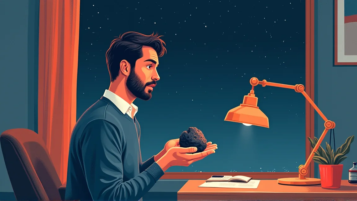 海外「この星が冷える前から宇宙を漂ってた物を手に持つって、宇宙の下書きに触ってるようなものだよ」これまで手に持った“いちばん信じられない物”とは…？